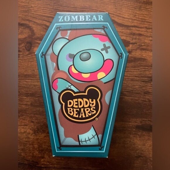 Deddy Bears Zombear 5" Plush in Coffin BNIB - Picture 1 of 7